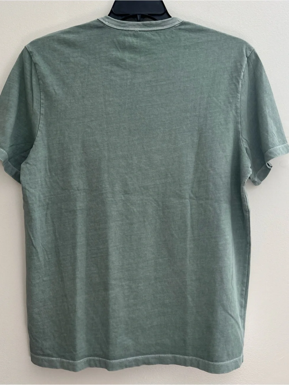 J.Crew Mens Garment Dyed Relaxed Fit T-Shirt Sage Green Size M Crew Neck